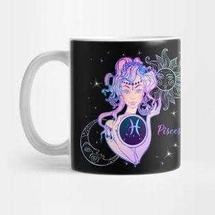 Pisces Astrology Horoscope Zodiac Birth Sign Gift for Women Mug